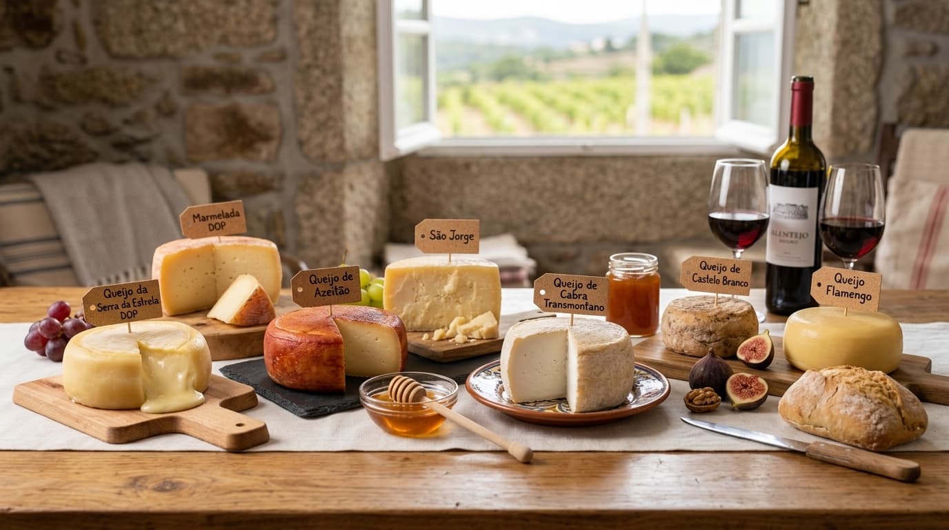 Queijos tradicionais de Portugal